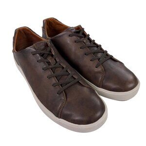 Olukai Lae'Ahi Li 'Ili Casual Sneakers Mens Size 13 Waterproof Brown Leather